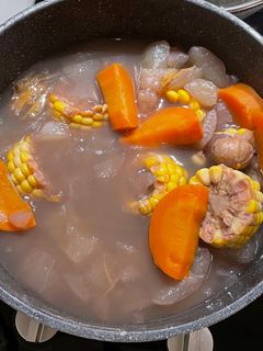 老黃瓜素湯 的食譜成品照片