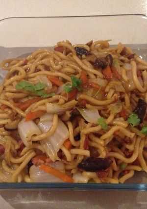 家常炒烏龍 的食譜成品照片