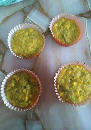 Una foto de Muffins de verduras