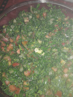 صورة لوصفة تبولة