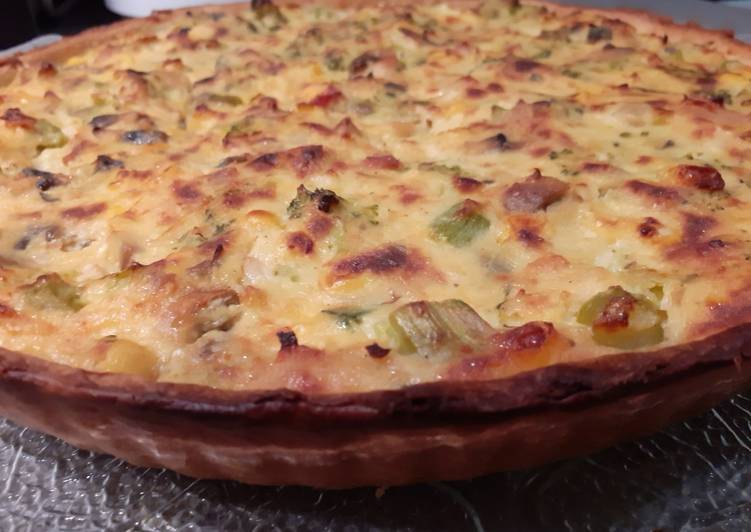 Recipe of Perfect Quiche de legumes