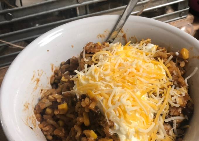 Instant Pot Chicken Taco Bowl