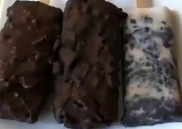 Resep 032 Ice Cream Oreo Stick Krezzzz Oleh Dapur Mama Chinta Cookpad