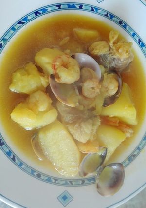 Una foto de Guisado de rape