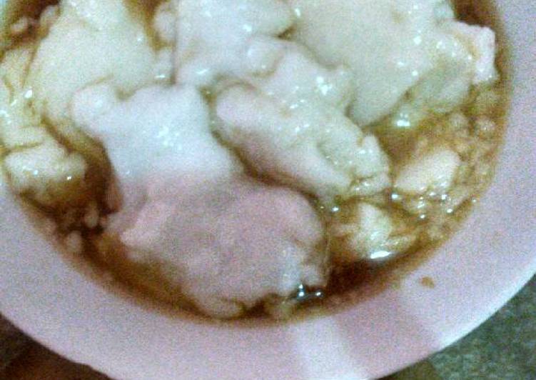 Bubur sumsum lembut gurih yummy