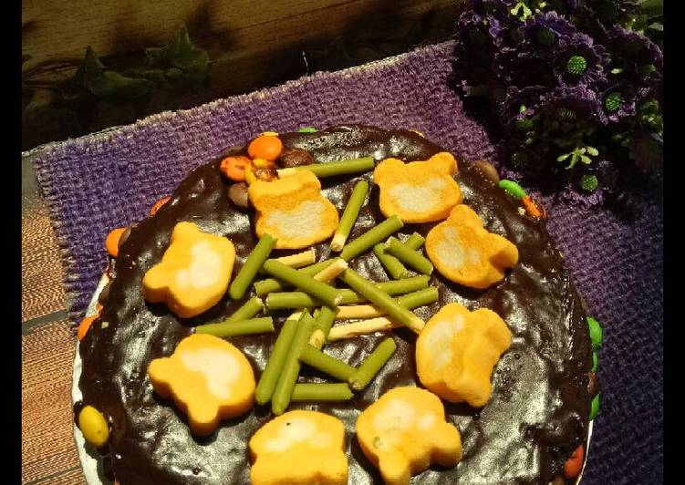 Eggless chocolate cake