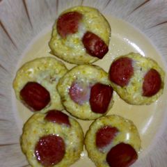 A picture of Potato souffle.