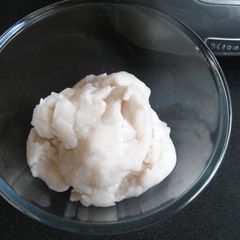 A picture of Surimi (Fish Paste).