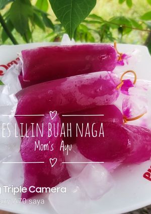 Foto resep 94.Es Lilin Buah Naga