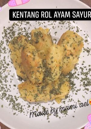 Foto resep Kentang rol ayam sayur made by mami ael😍