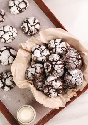 Foto resep Crinkle Cookie SCHOKO