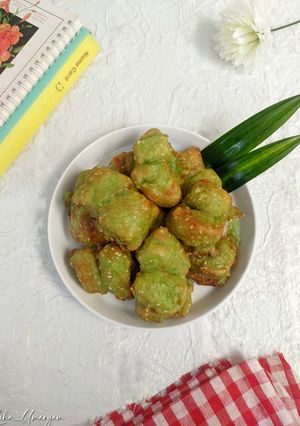 Foto resep Tape goreng pandan