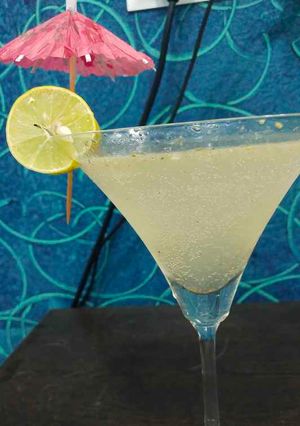 A picture of Virgin mojito.