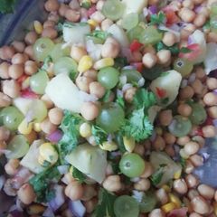 Fruit Chana Chat A picture of Fruit Chana Chat.