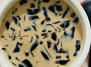 鮮奶茶仙草/10分鐘 的食譜成品照片