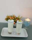 Makhana almond sabza milk shake