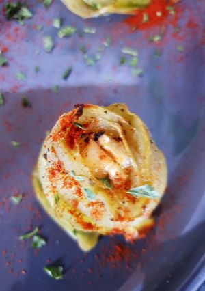 Une photo de Courgettes roulées farcies au chèvre frais