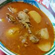Simple chicken Aloo shorba