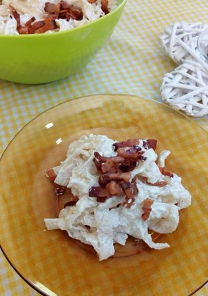 Házi tésztából túrós tészta recept fotója