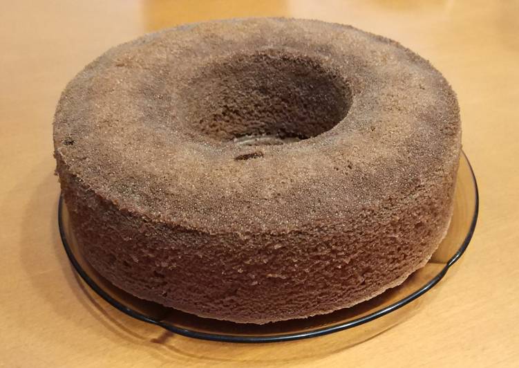 Bizcocho esponjoso de chocolate