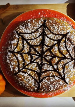 Une photo de Gâteau d'Halloween au potimarron