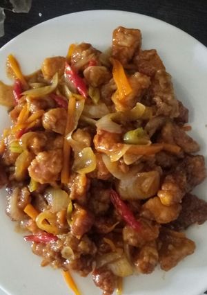 Foto resep Ayam tepung asam manis