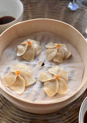 A picture of Flower-Folded Siu Mai.