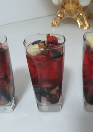 صورة لوصفة كاسات الجلي والفواكه