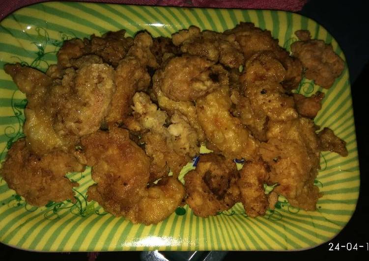 Resep Udang Goreng Tepung simple ala bunda Azmi Anti Gagal