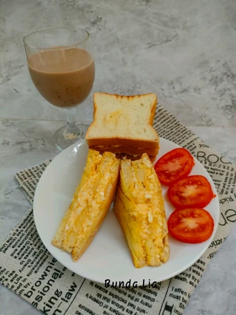Cara Mudah Membuat Resep Egg Mayo Cheese Sandwich yang Enak Banget Anti Ribet, Bikin Ngiler