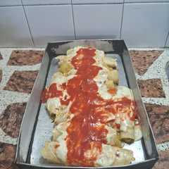 Una foto de Canelones de zapallitos