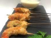 Una foto de yogur natural airfryer