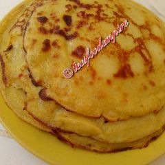 Potato pancakes A picture of Potato pancakes.