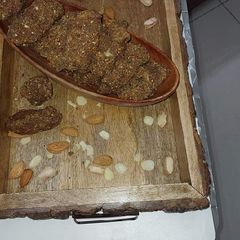 A picture of Flax seed pinii.