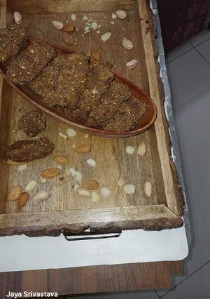 A picture of Flax seed pinii.