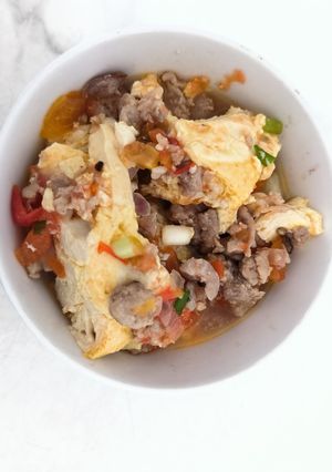 Hình của món Đậu hủ hấp.
