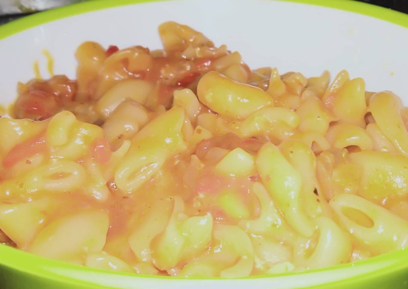 Red sauce macroni