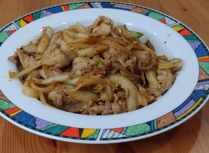 洋蔥炒豬肉片 的食譜成品照片