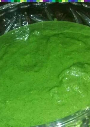A picture of Green Chutney.