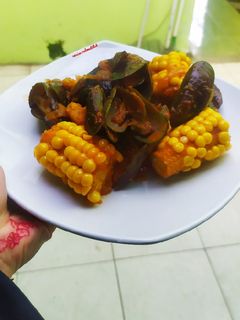 Foto resep 71. Kerang Ijo Saos Padang