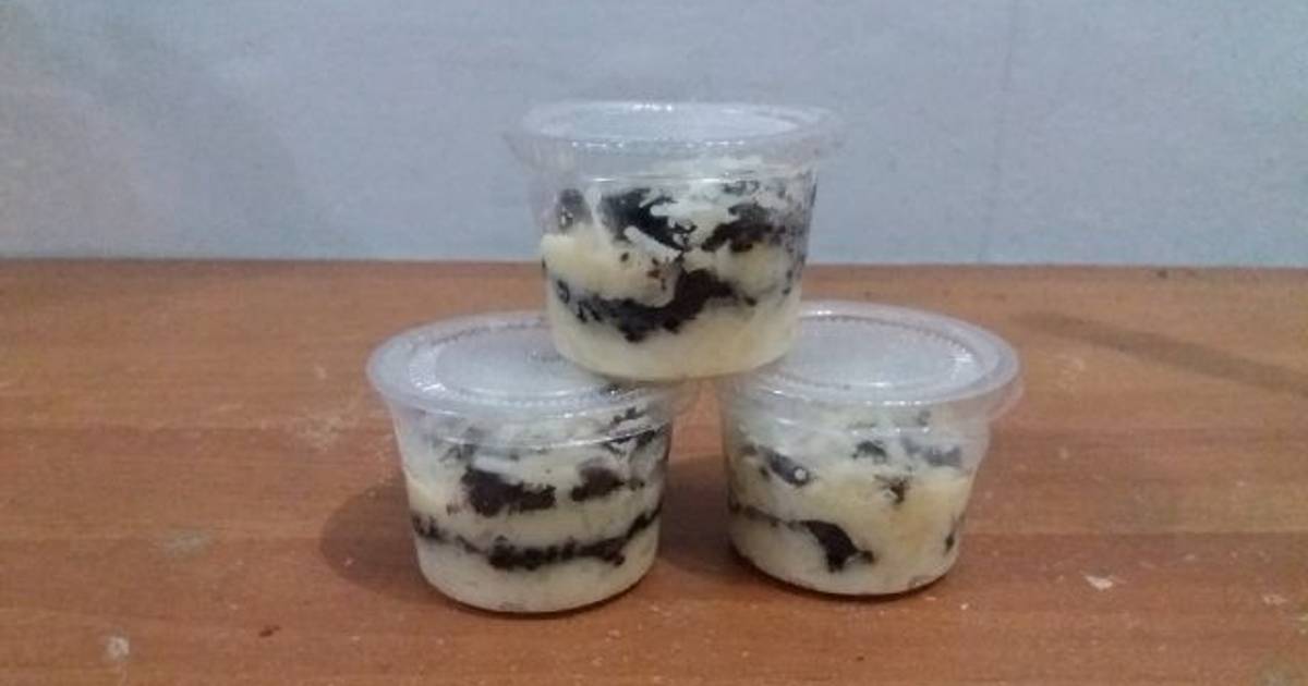  Resep  Puding  cheese cake lumer  oreo  rumahan oleh Mora 