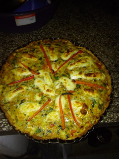 Una foto de Tarta de verduras! Para chuparse los dedos!!!