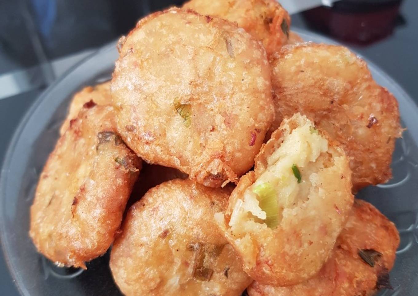 #19 perkedel kentang with ham kriuk luar lumer dalam ❤