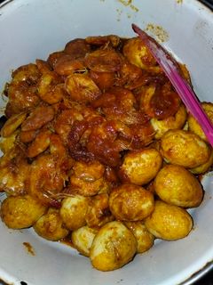 Foto resep Udang Telur Puyuh Balado