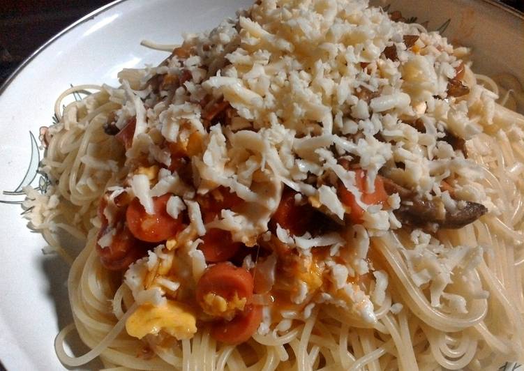 Bagaimana Menyiapkan Spagetti asam manis Anti Gagal