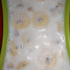 A picture of Banana raita.