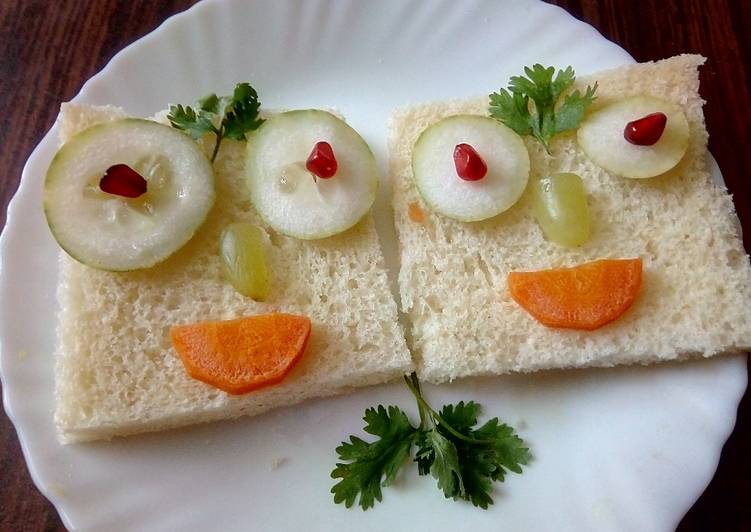 Recipe of Super Quick Homemade Cute Sandwich