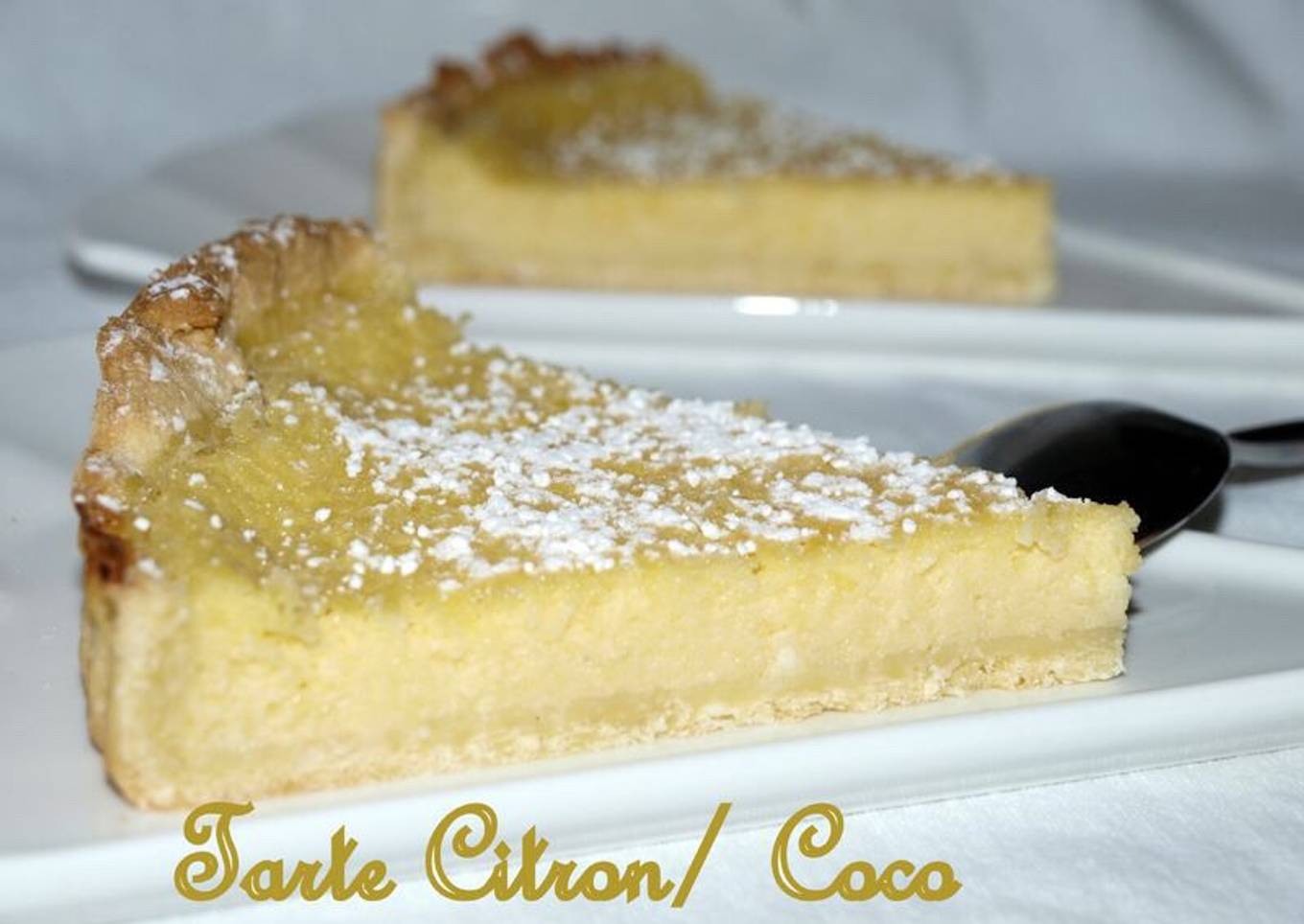 Tarte citron coco