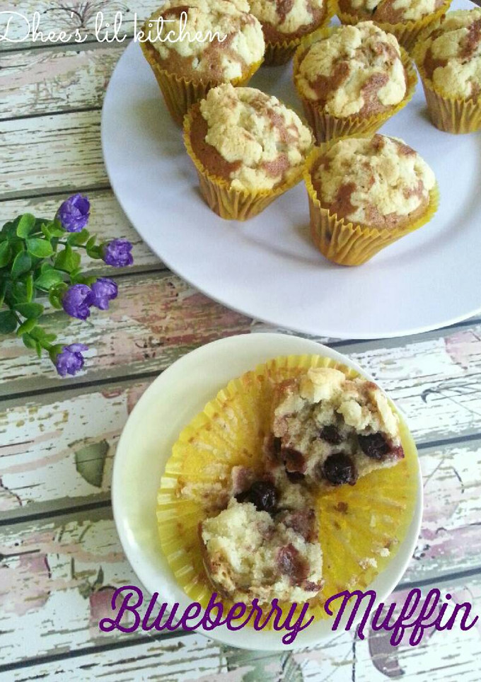 Foto resep Blueberry muffins
