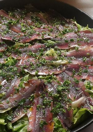Foto di Torta di scarola e alici